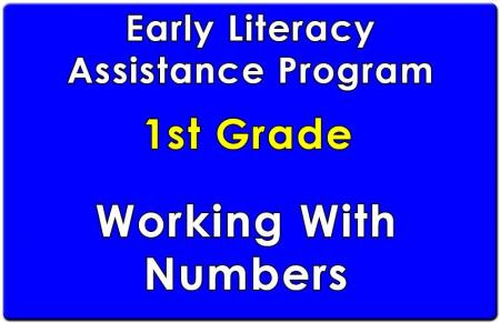 First Grade Early Literacy Assistance Working With Numbers Collection