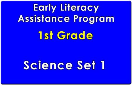 First Grade Early Literacy Assistance Science Collection Set 1